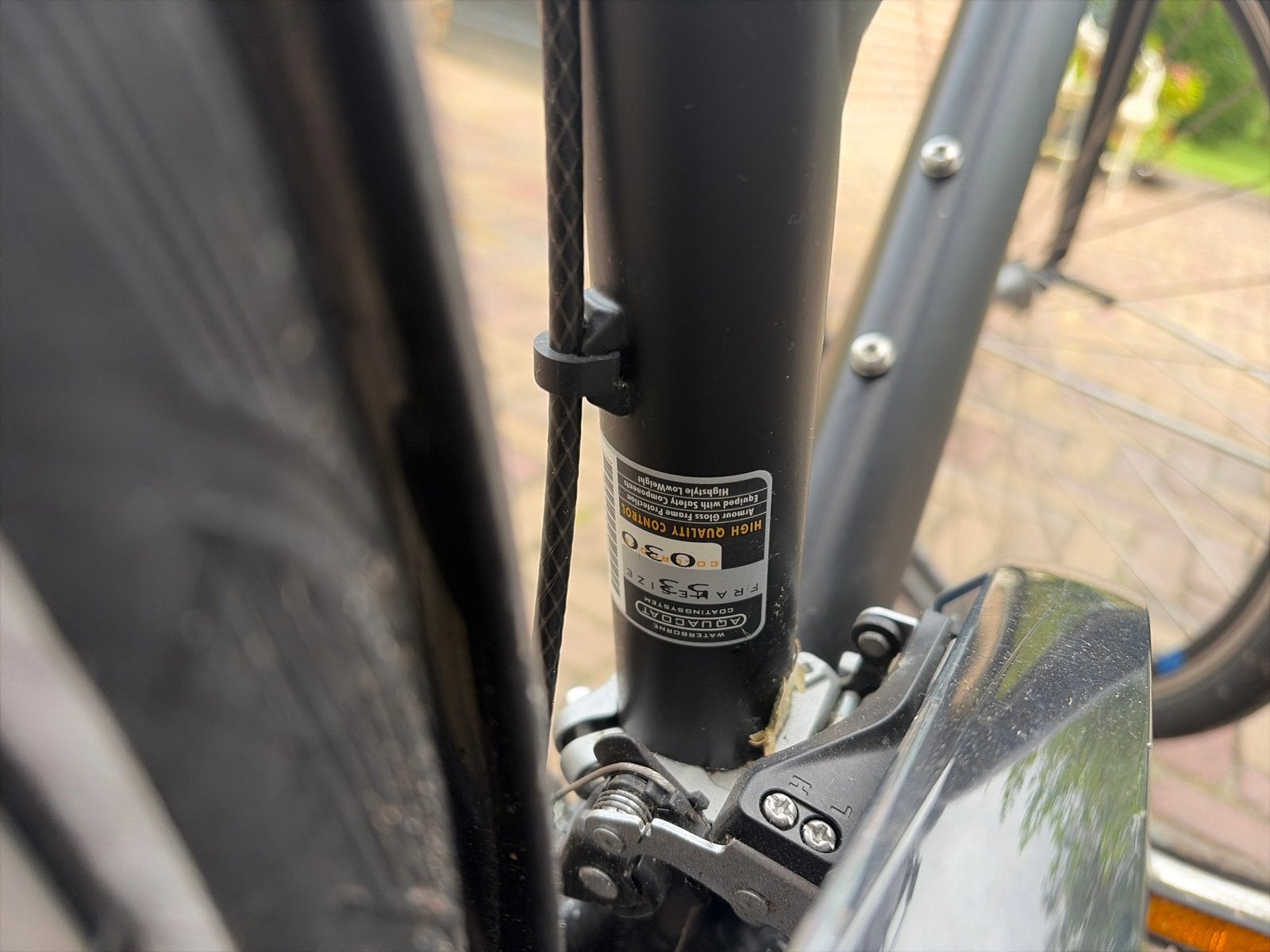 Foto 6 van Batavus Zonar Urban Sport Damesfiets