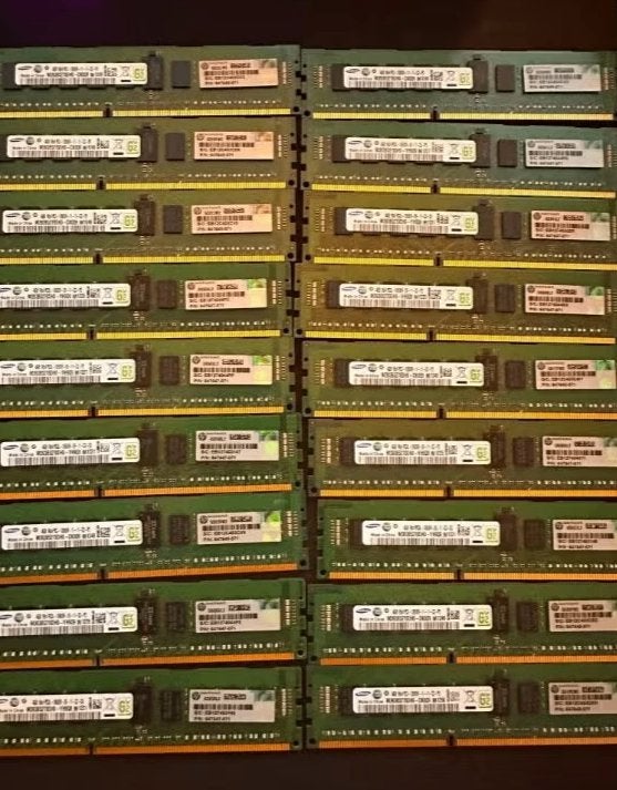 18x HPE SmartMemory 4GB DDR3 ECC 647647-071, Gebruikt, Server, DDR3, Ophalen of Verzenden