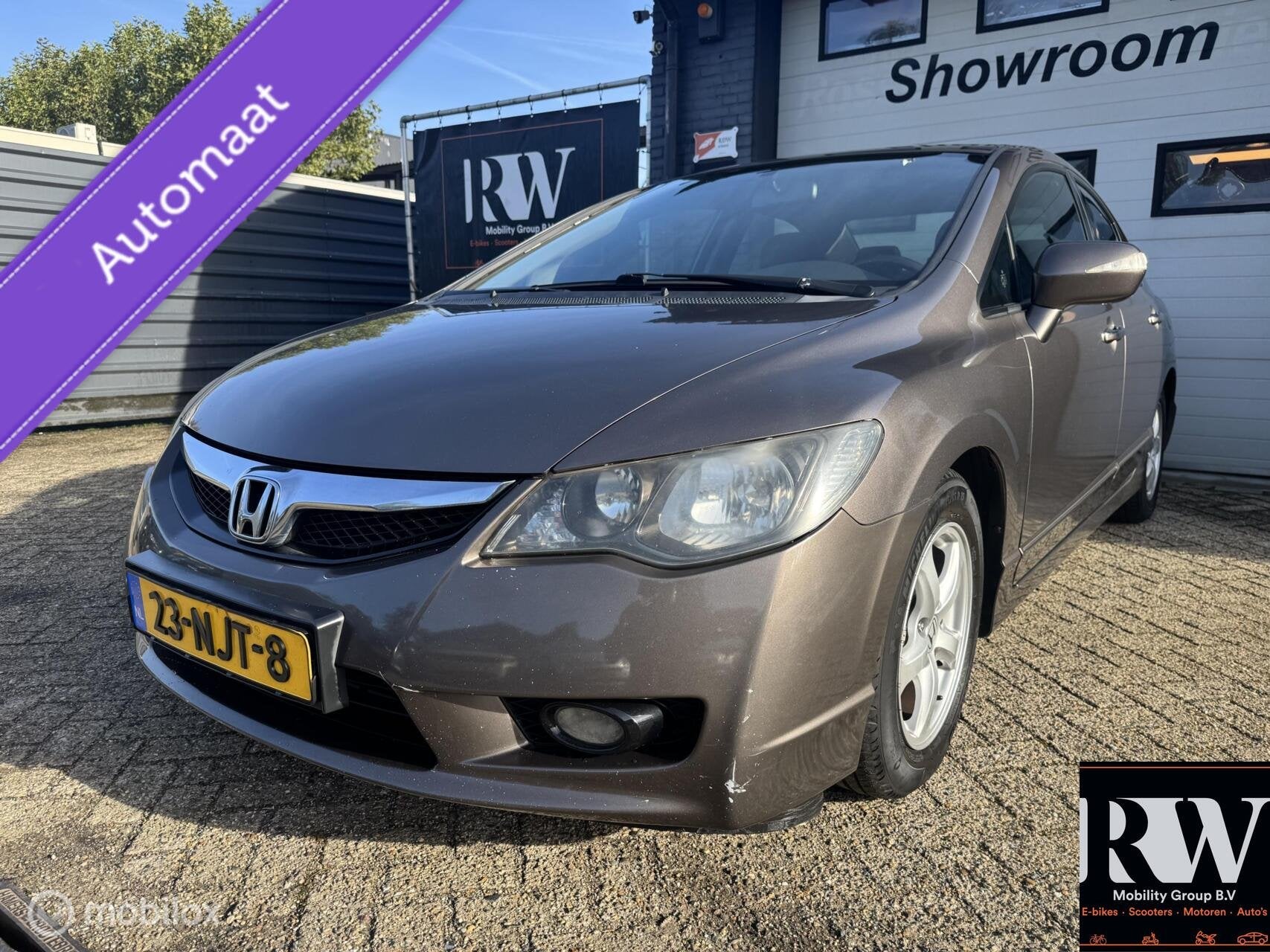 Honda Civic 1.3 Hybrid Elegance *HYBRIDE*NAP*AUTOMAAT*, Auto's, Euro 5, Gebruikt, 4 cilinders, 116 pk