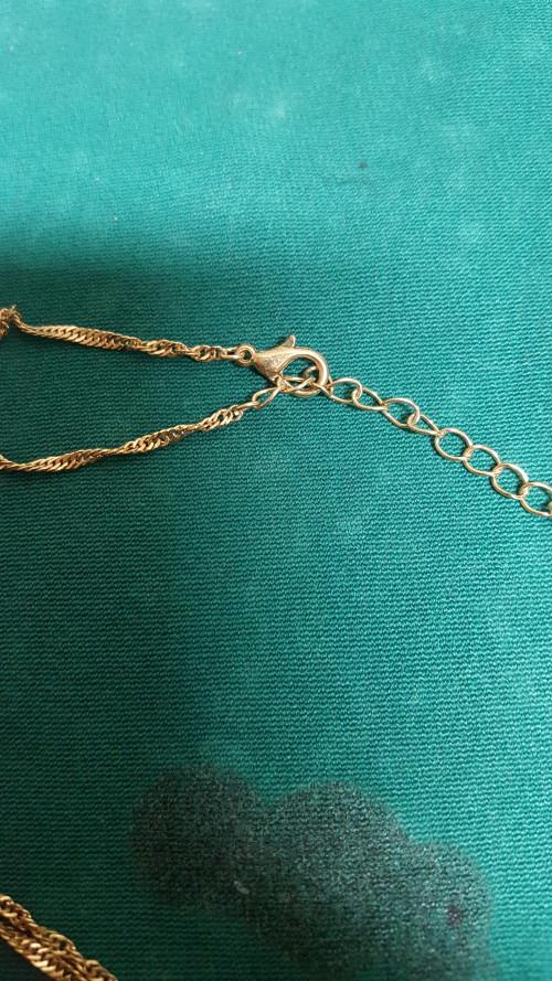 s [ 286 ] ketting goud, metaal, Ophalen of Verzenden, 'T Olde Gre-j, Info@toldegrej.nl, Endepoelstraat 20f Didam