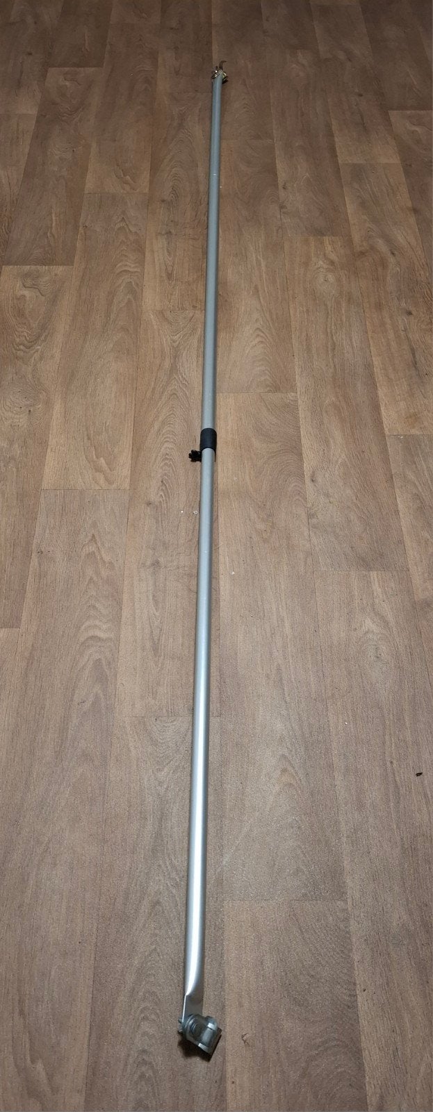 Verandastang, 28 mm aluminium, max lengte 2.50 m., Ophalen of Verzenden, Zo goed als nieuw