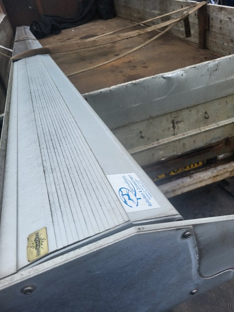 Elektrische zonnescherm 5,5m, Caravans en Kamperen, Camper-accessoires, Ophalen, Gebruikt