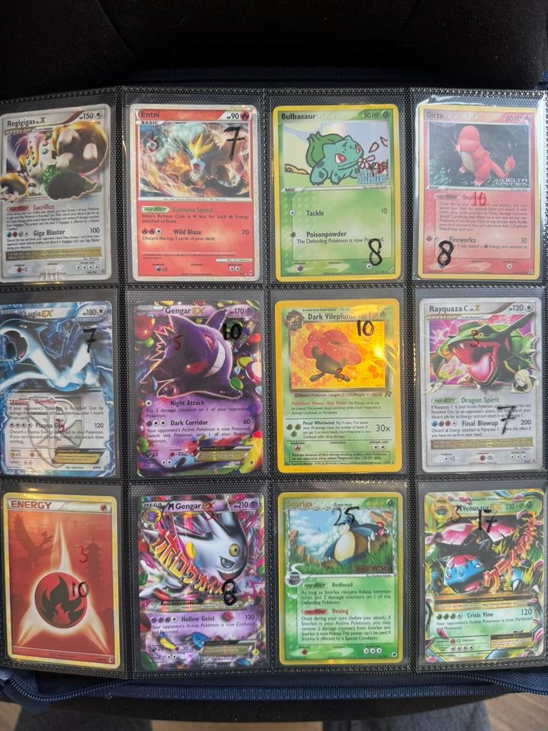 pokemon collectie holo’s full arts 2005-2019, Ophalen of Verzenden, Zo goed als nieuw, Meerdere kaarten