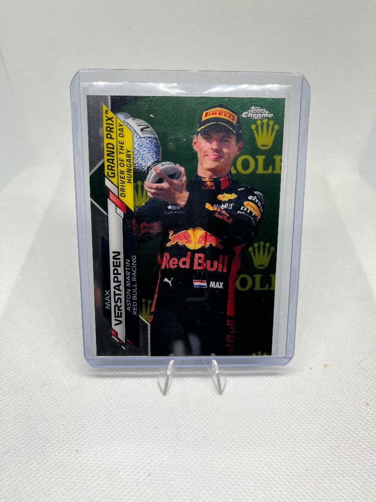 2020 Topps Chrome F1 Max Verstappen Driver of the Day #165, Verzenden, Zo goed als nieuw, Formule 1