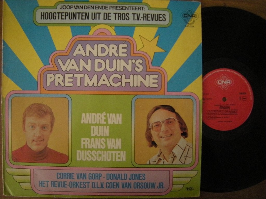 André van Duin, Frans van Dusschoten (André van Duin's Pretm, Cd's en Dvd's, LP, Gebruikt, Overige genres, Ophalen of Verzenden