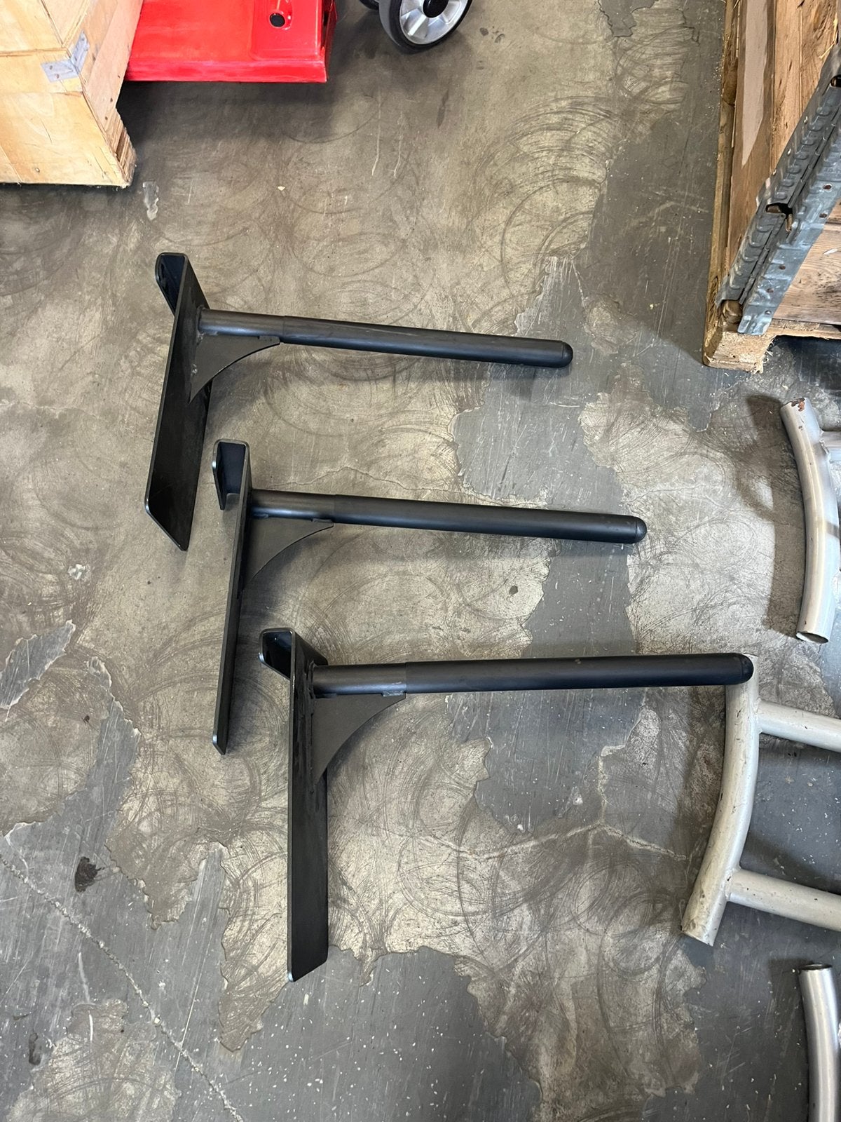Olympische halter schijven stang ( evt 3 x ), 50 mm, Zo goed als nieuw, Schijven, Stang