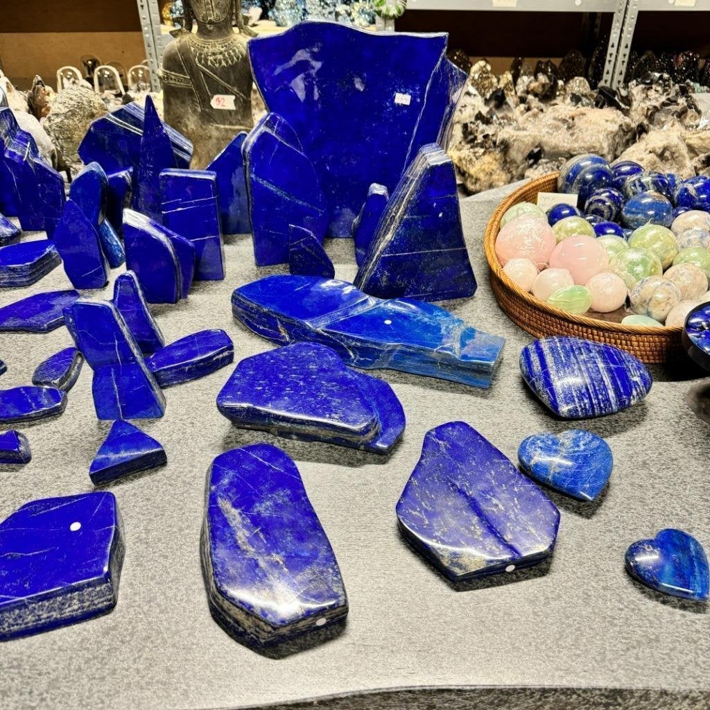 Lapis Lazuli uit Afghanistan, Verzamelen, Ophalen of Verzenden, Mineraal