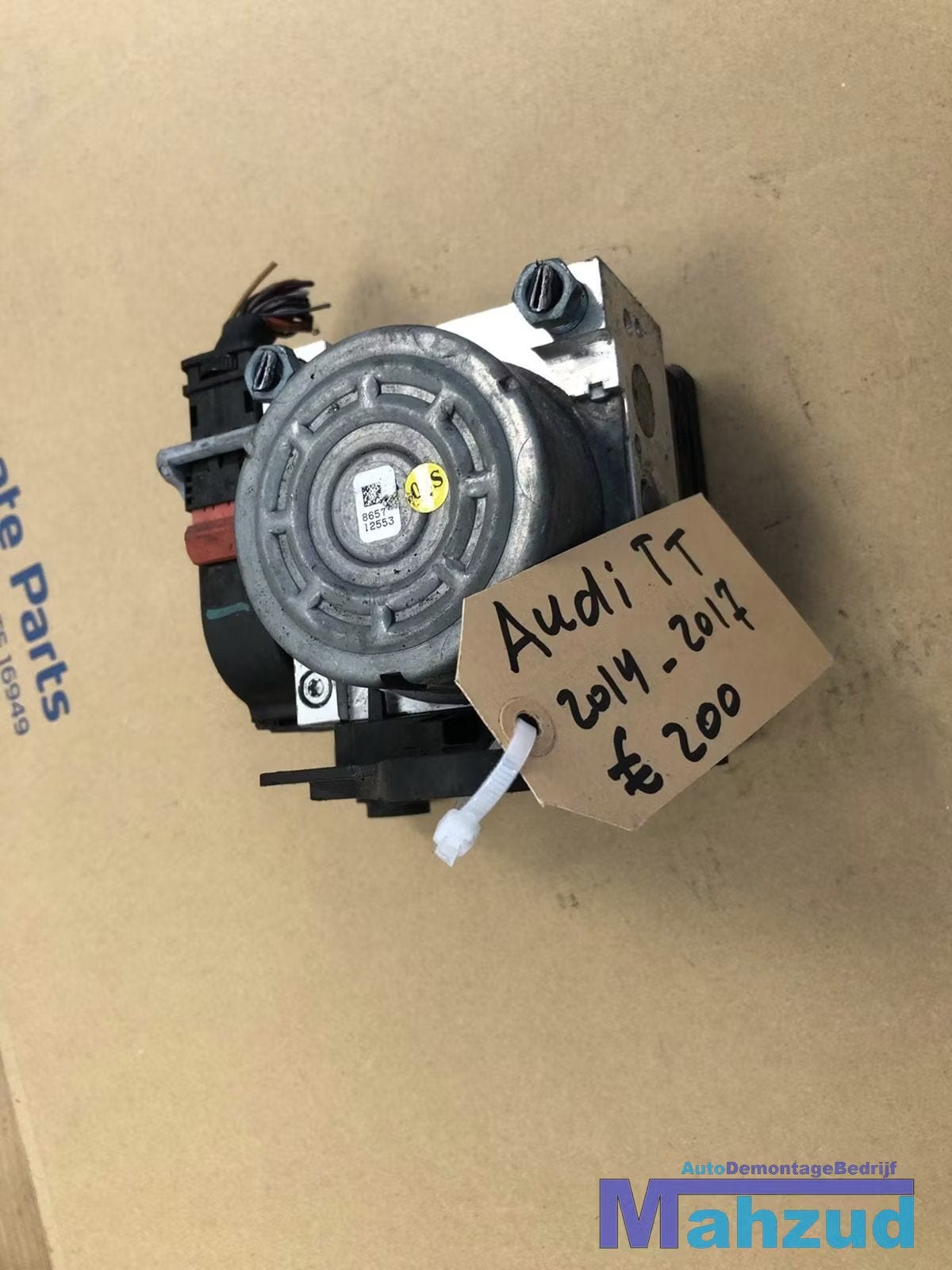 Audi TT ABS POMP 8S0907379D 2014 - 2017, Gebruikt, AUDI AG, Auto-Union-Strasse 1
85045  Ingolstadt, DE, Kundenbetreuung@audi.de