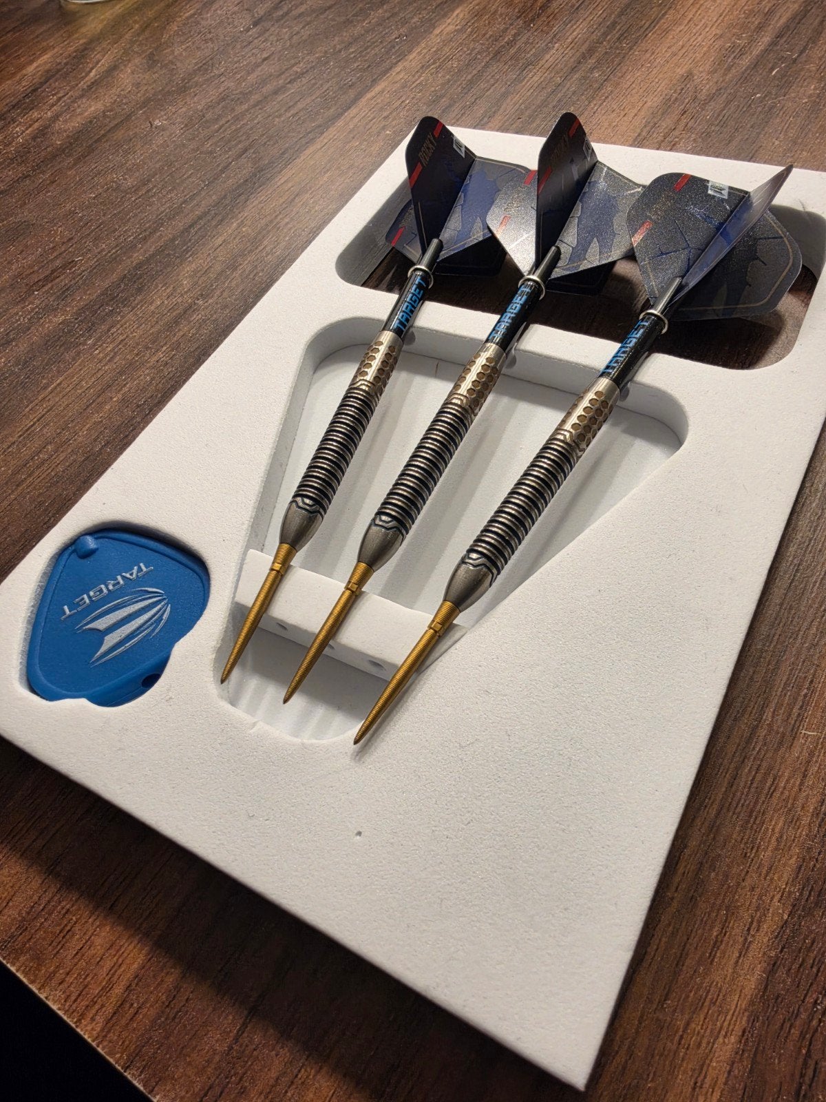 Target Darts Josh Rock Generation One 25g Steeltip Darts, Ophalen of Verzenden, Zo goed als nieuw, Pijlen