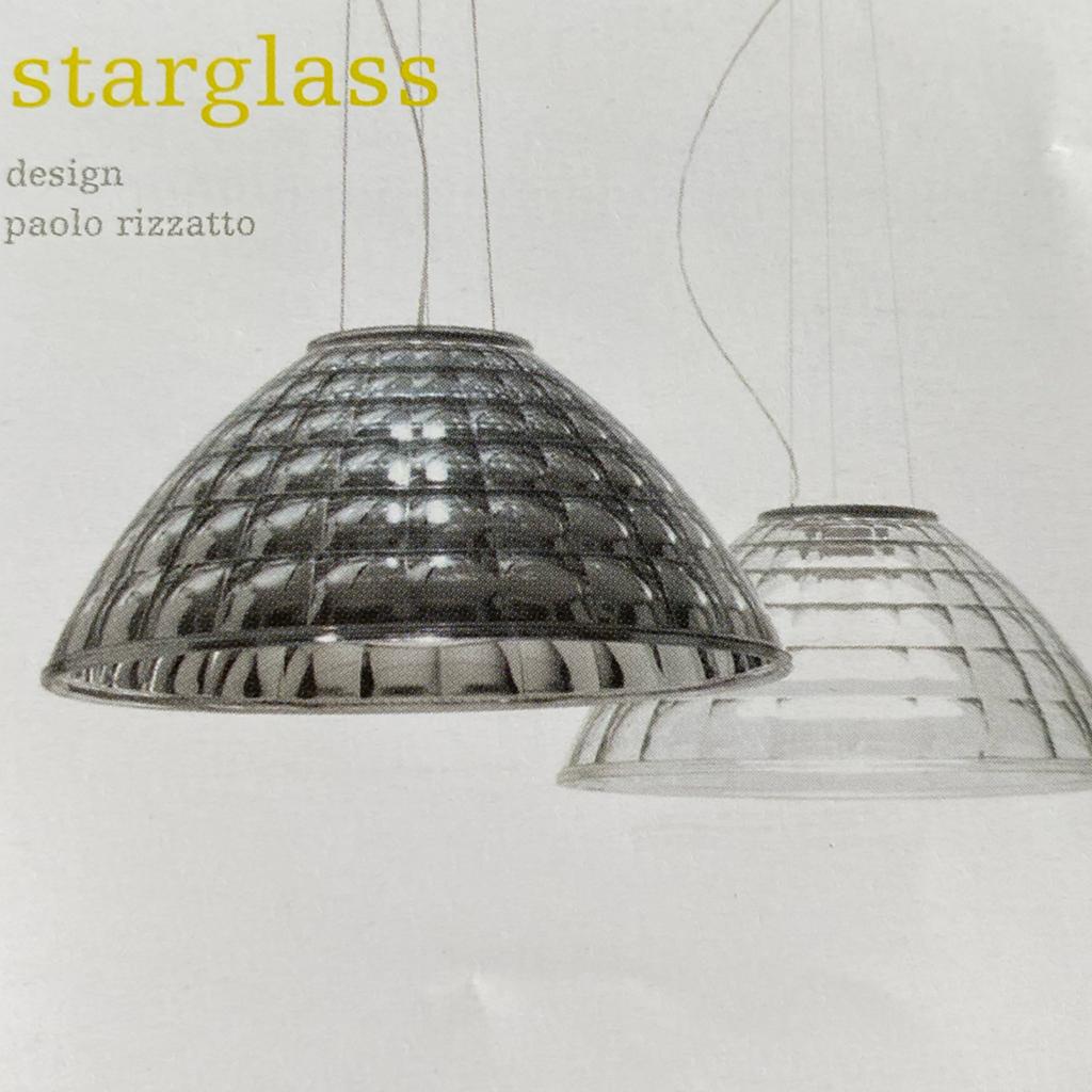 3 starglass d48 lamp,  paolo rizzatto voor luceplan., Ophalen of Verzenden, Zo goed als nieuw