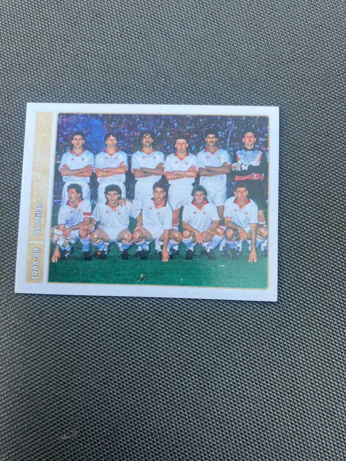 Ac milan panini 2013-2014 gullit basten rijkaard, Ophalen of Verzenden, Zo goed als nieuw, Buitenlandse clubs, Poster, Plaatje of Sticker