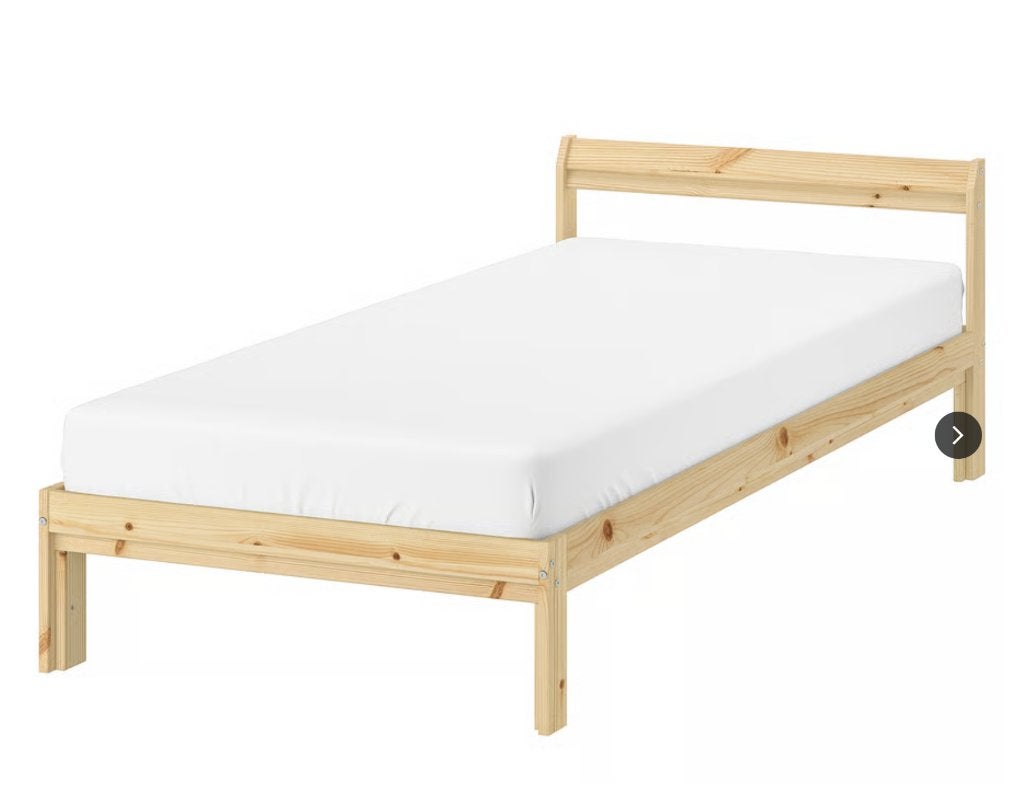Ikea NEIDEN Bedframe, grenen, 90x200 cm, Ophalen, Gebruikt, 90 cm, 200 cm