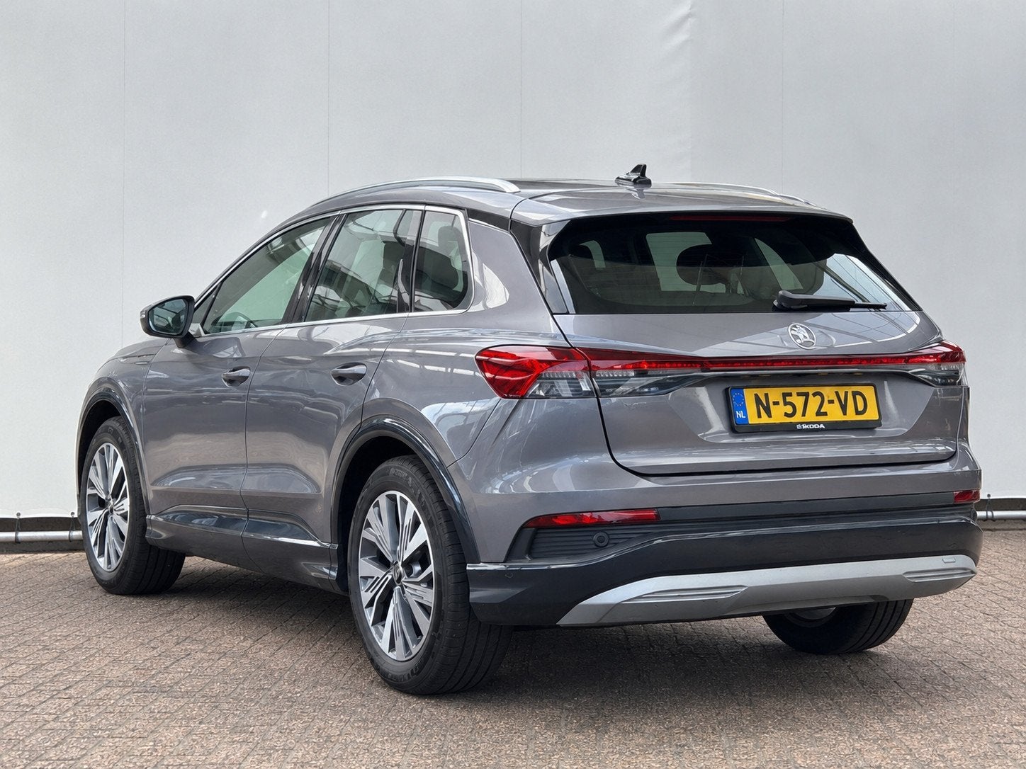 Audi Q4 e-tron 40 edition 77 kWh Soh 92% Leer Trekhaak Carpl, Auto's, Automaat, Achterwielaandrijving, Gebruikt, Q4 e-tron