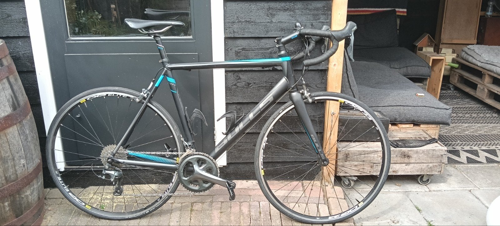 Bulls Vulture 2 racefiets met Shimano Tiagra versnellingen., 28 inch, Gebruikt, Velgrem, 15 tot 20 versnellingen