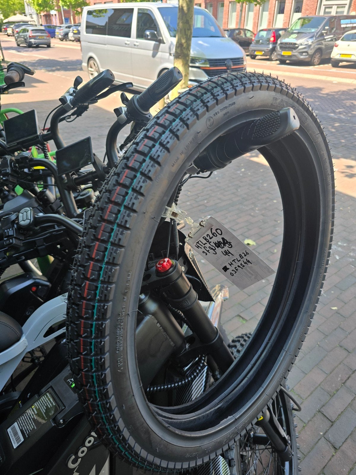 GT2000 fatbike Straat Banden - Deestone 19 inch, Band, Nieuw, Ophalen of Verzenden, Elektrische fiets