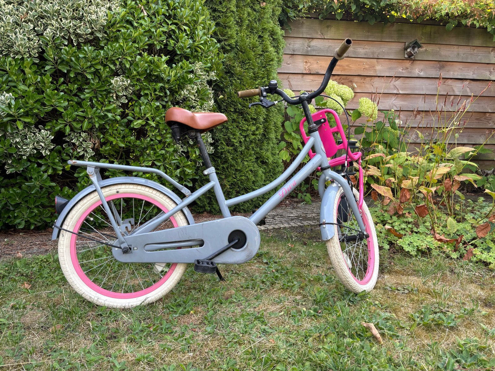 Leuke Kinderfiets - Gebruikt maar functioneel, Fietsen en Brommers, Fietsen | Kinderfietsjes, Ophalen, Gebruikt, Terugtraprem