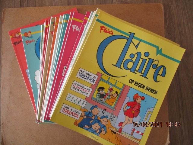 adv4353 claire, Eén stripboek, Ophalen, Gelezen