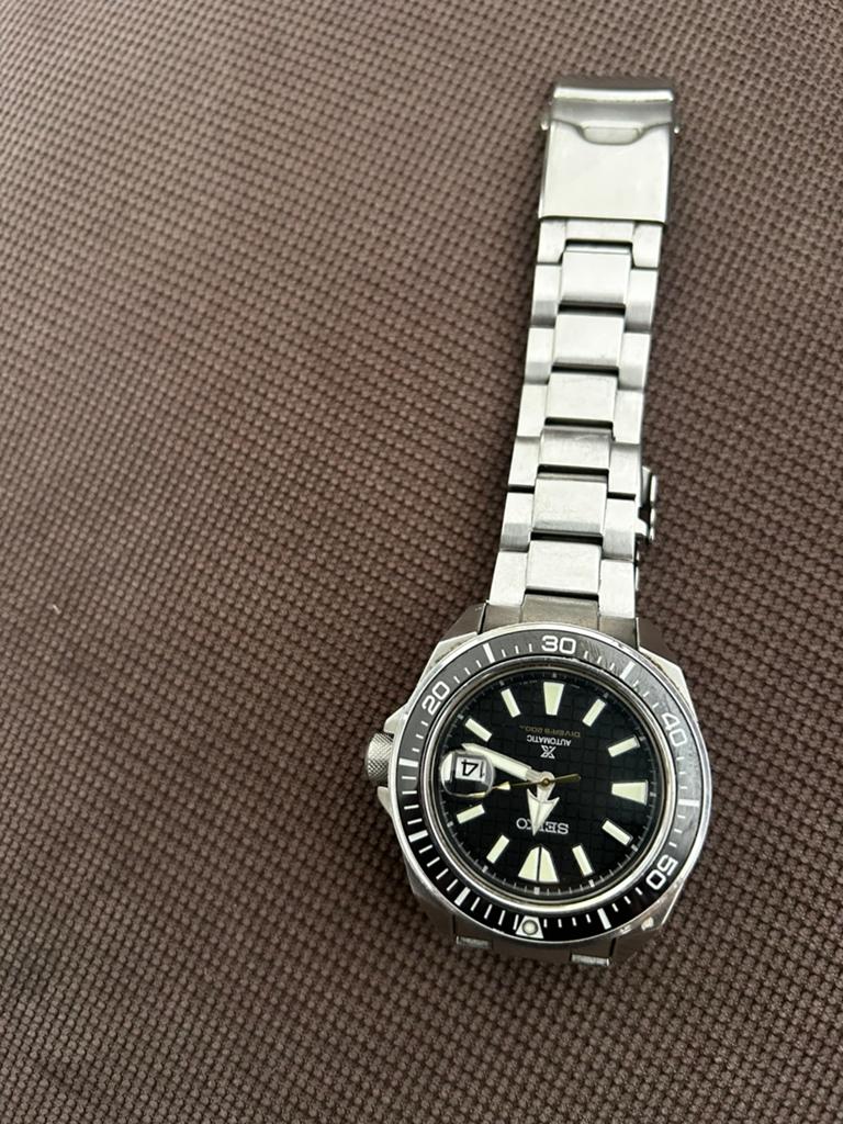 MOOİ seiko prospex automatıc Dıvers 200, Ophalen, Zo goed als nieuw, Staal, Seiko