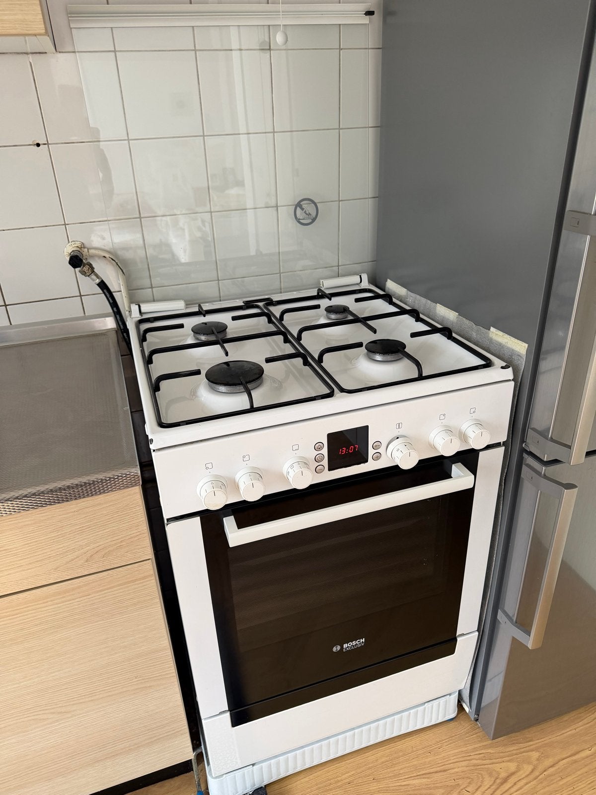 Bosch Fornuis - Gebruikt maar Functioneel, Witgoed en Apparatuur, Ophalen, Gebruikt, 60 cm of meer, 4 kookzones
