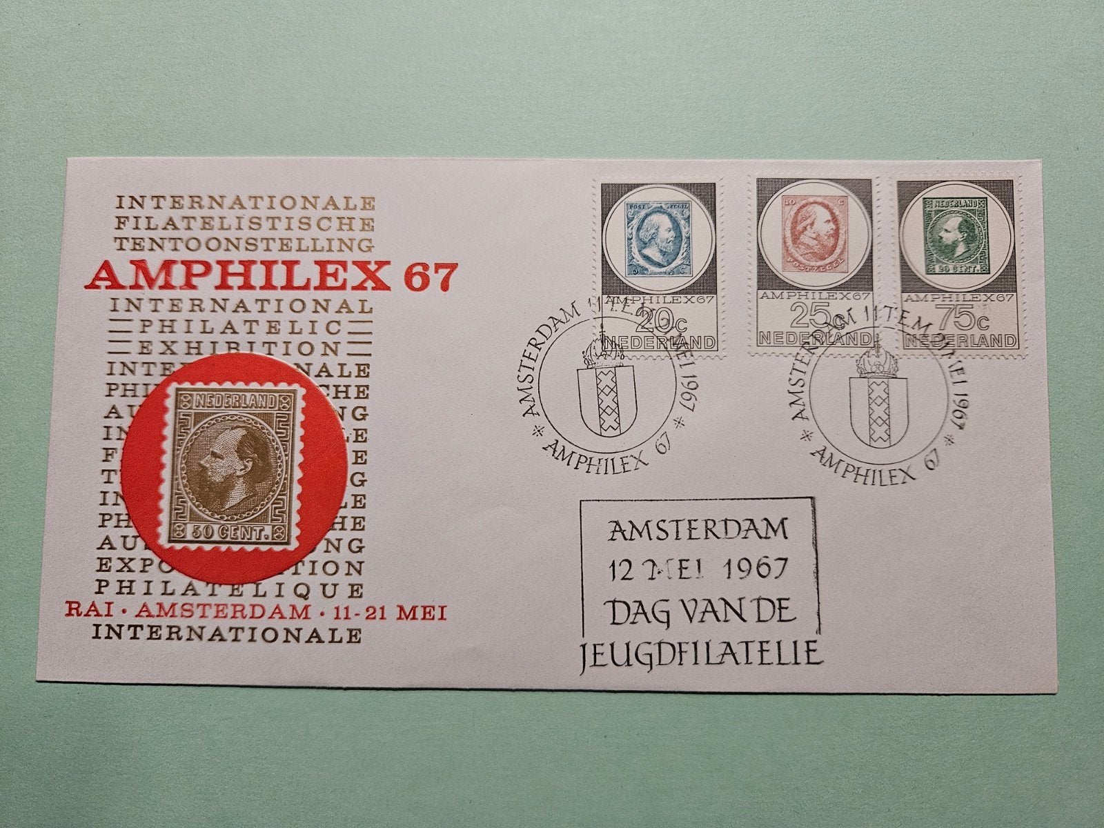 63) Amphilex 1967, Ophalen of Verzenden, Onbeschreven, Nederland