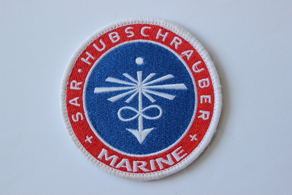 patch sar  hubschrauber  marine  germany, Verzenden, Marine, Duitsland, Embleem of Badge