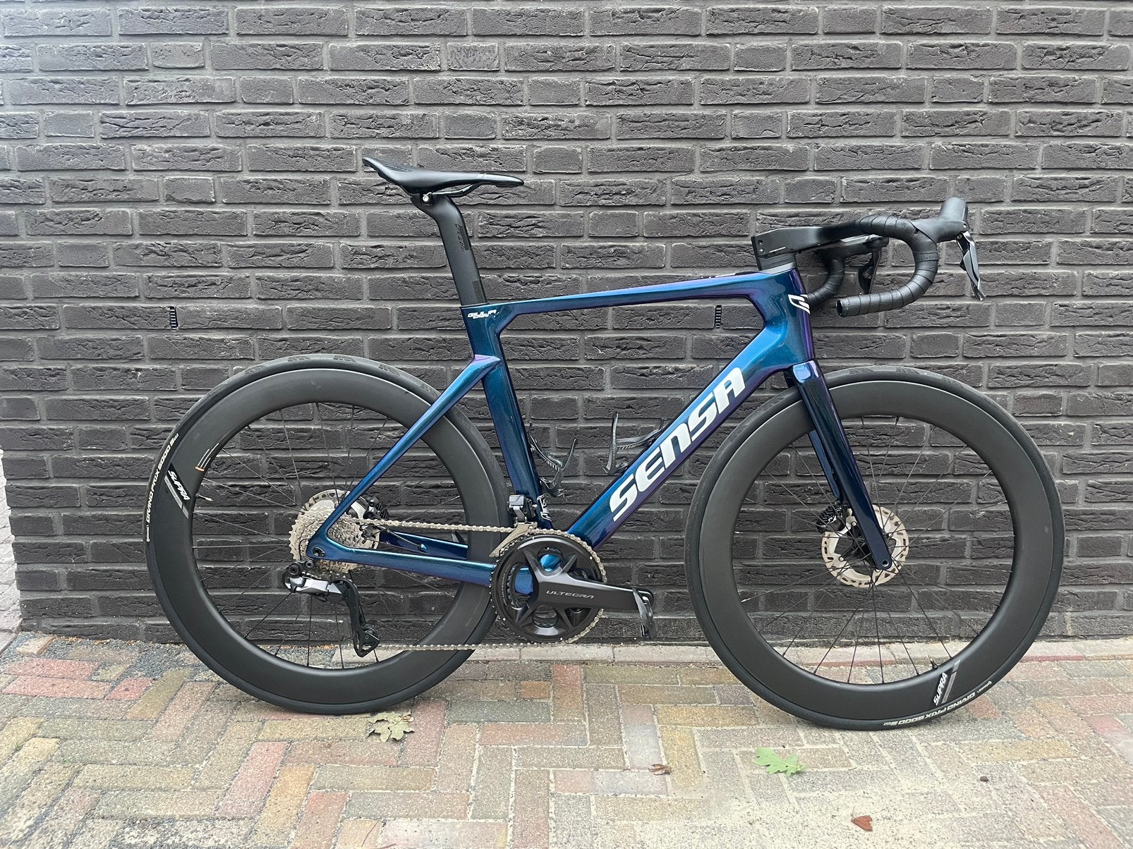 Sensa Giulia Supremo Ultegra Di2 55cm Powermeter, Carbon, Zo goed als nieuw, Meer dan 20 versnellingen, 53 tot 57 cm