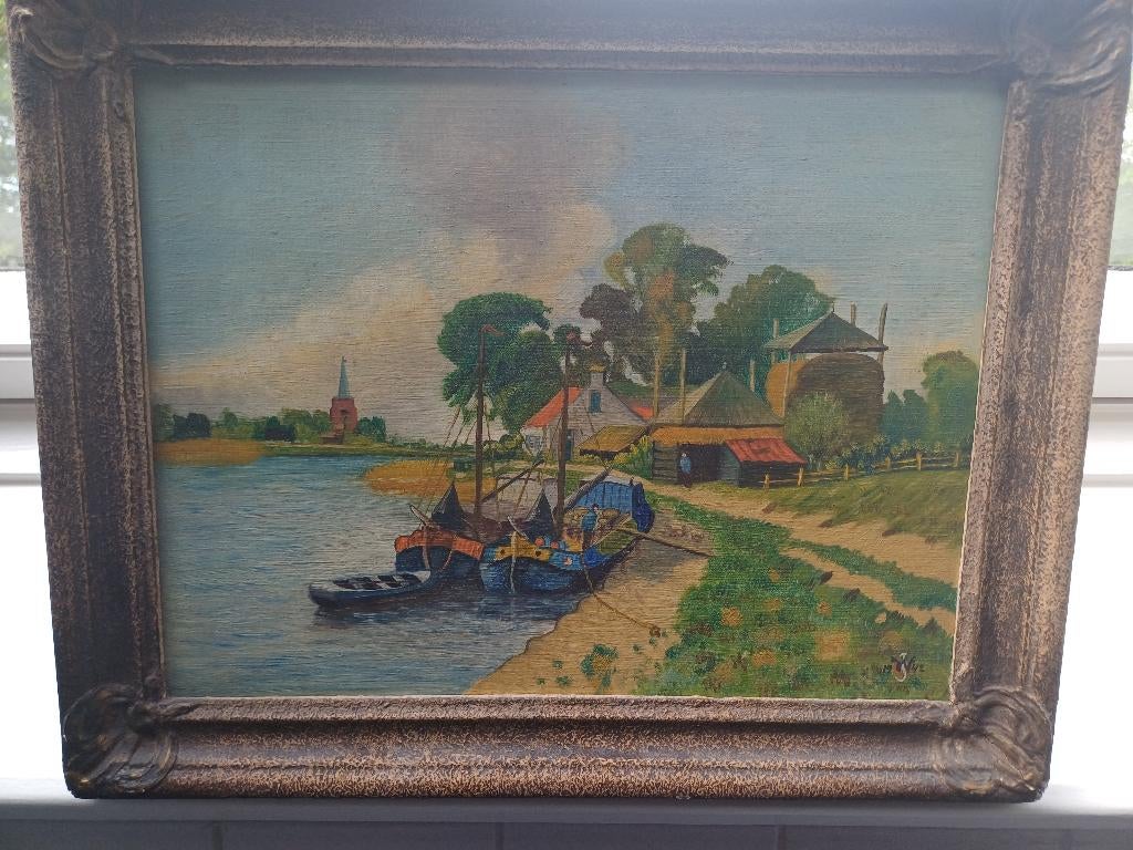 schilderij, Ophalen