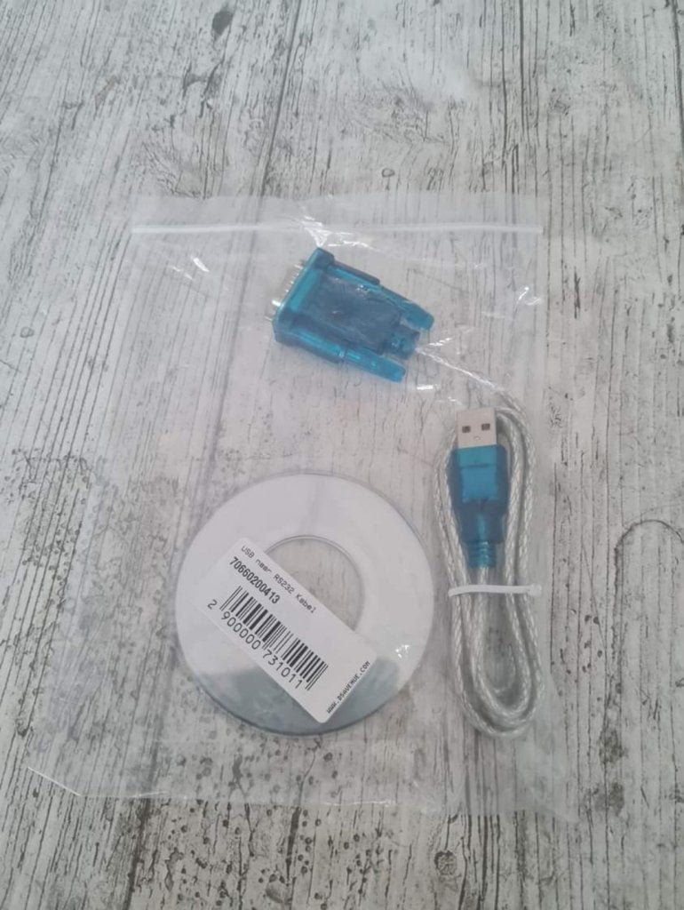 Usb naar rs232 kabel, Niet ingevuld, Ophalen of Verzenden, Zo goed als nieuw, CH340 OEM