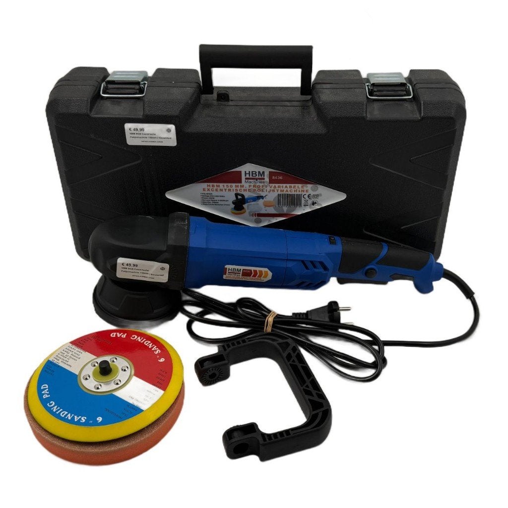 HBM 8436 Exentrische Polijstmachine 150mm | Nieuwstaat, Dordrecht@usedproducts.nl, Toulonselaan 72, Ophalen of Verzenden, Zo goed als nieuw