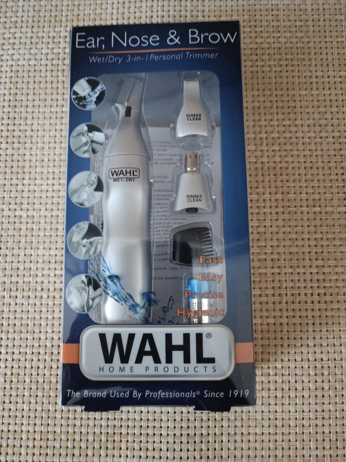 Wahl trimmer oor neus wenkbrauw, Ophalen of Verzenden, Nieuw, Scheren en Epileren