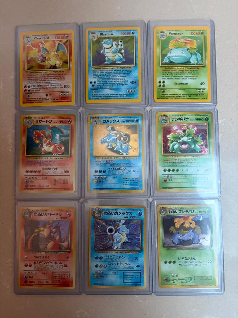 Pokemon vintage kaarten, Hobby en Vrije tijd, Verzamelkaartspellen | Pokémon, Ophalen of Verzenden, Zo goed als nieuw, Meerdere kaarten