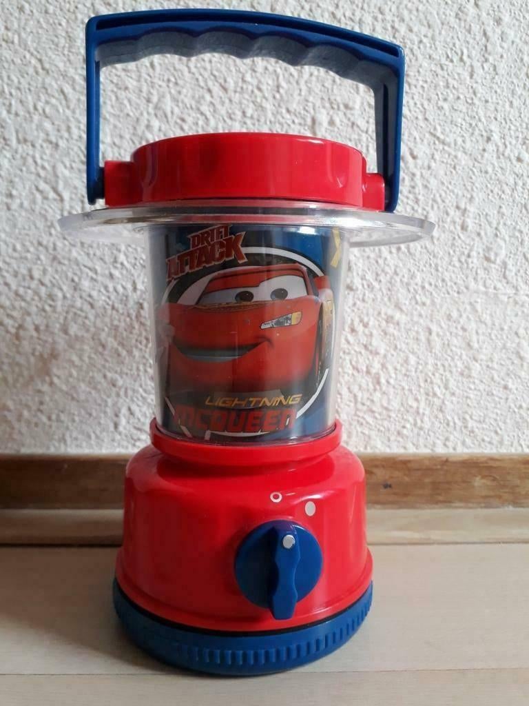 Lightning McQueen drift attack windlicht lantaarn, Kinderen en Baby's, Ophalen of Verzenden, Zo goed als nieuw