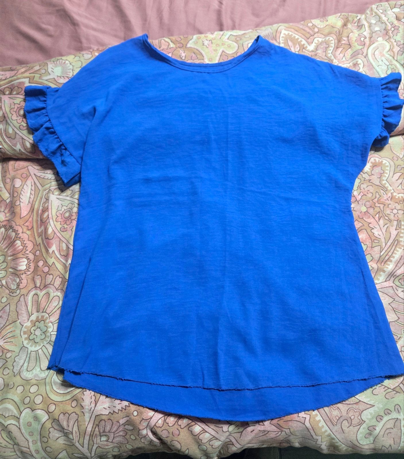 Mooi Kobaltblauw Shirtje, XL, Kleding | Dames, Blauw, Maat 46/48 (XL) of groter, Ophalen of Verzenden, Zo goed als nieuw