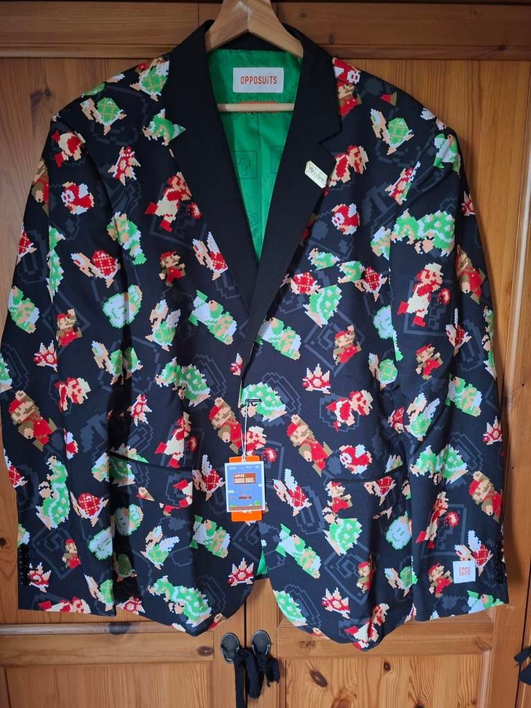 Nieuwe Opposuits super mario colbert blazer jasje maat 56, Opposuits, Ophalen of Verzenden, Kleding, Maat 56/58 (XL)