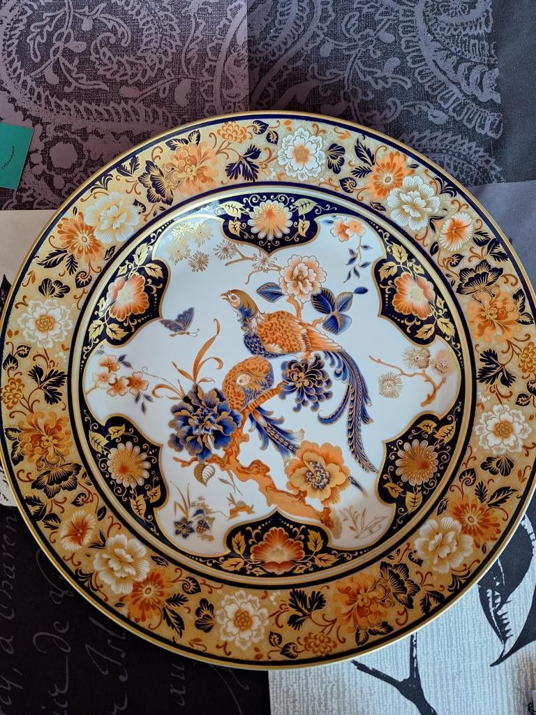 Kaiser Yokohama Imari decoratieve wandbord, Echt Kobalt, Ophalen of Verzenden