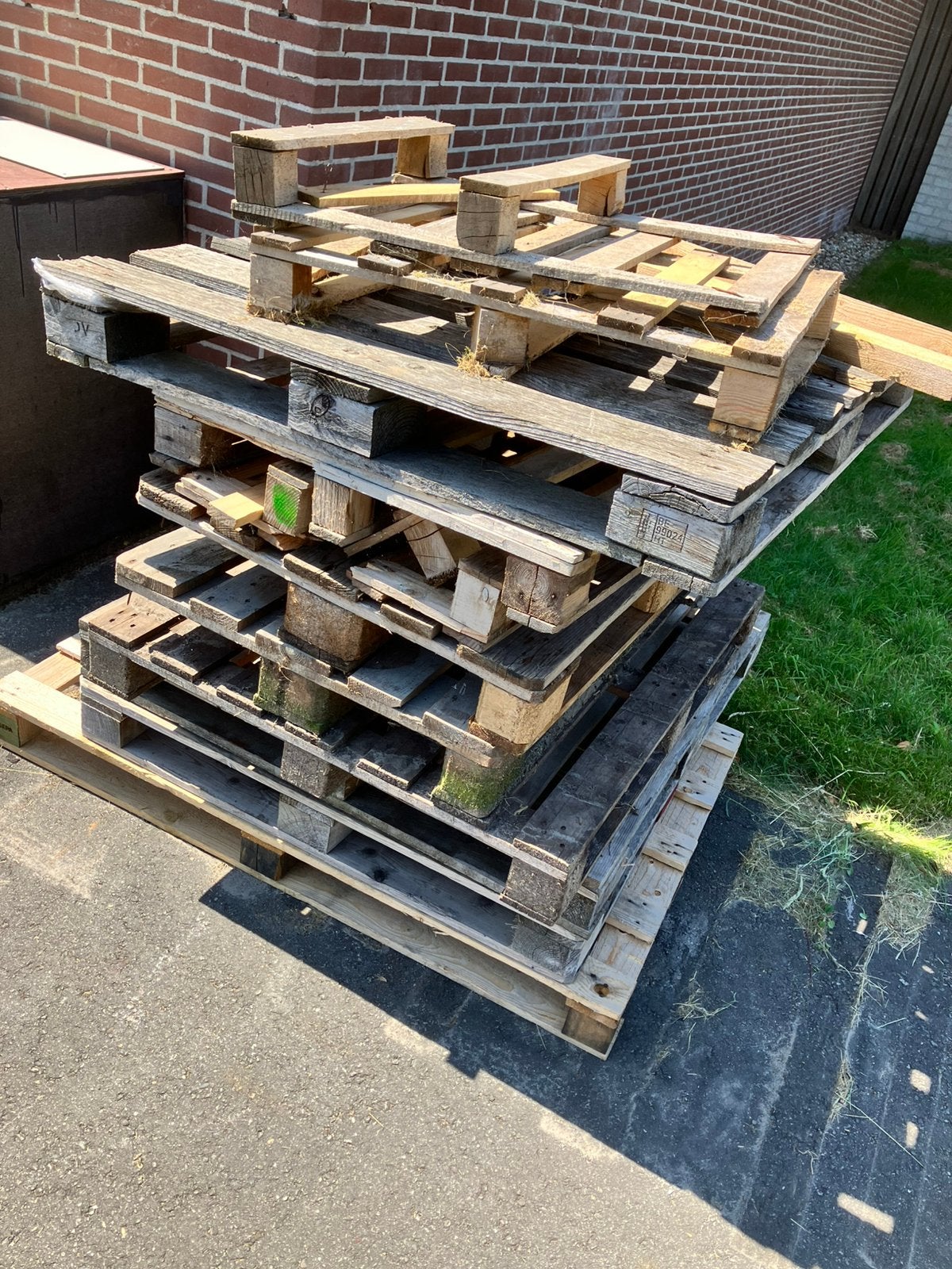 Brandhout pallets stookhout afvalhout, Minder dan 3 m³, Ophalen