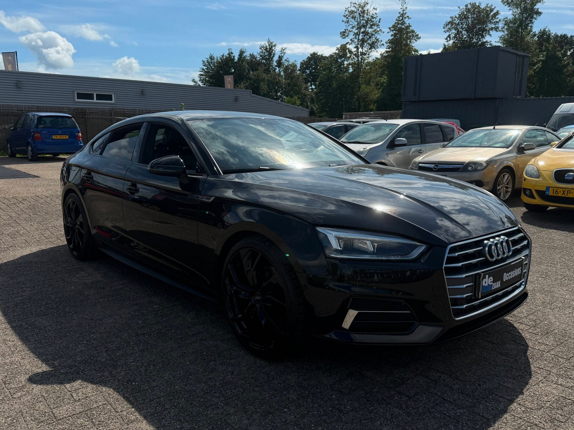 Audi A5 SPORTBACK 2.0 TFSI MHEV Design Pro Line Plus, Gebruikt, Euro 6, 1984 cc, Leder en Stof