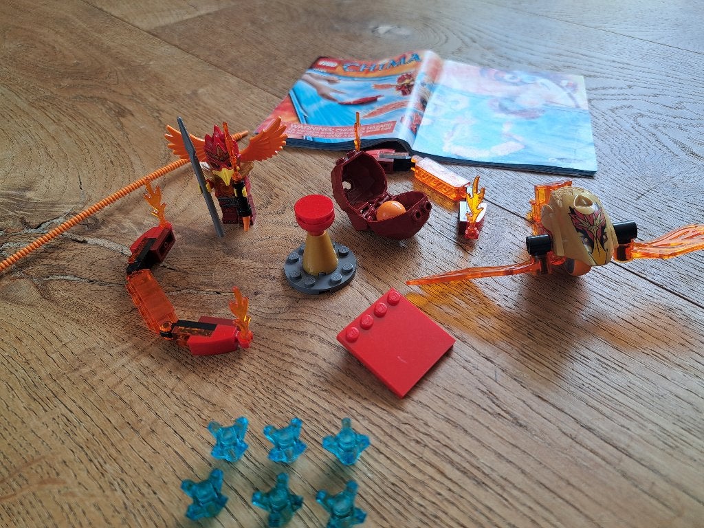 Lego Chima Vlammenkuil (70155), Ophalen, Lego, Zo goed als nieuw, Compleet