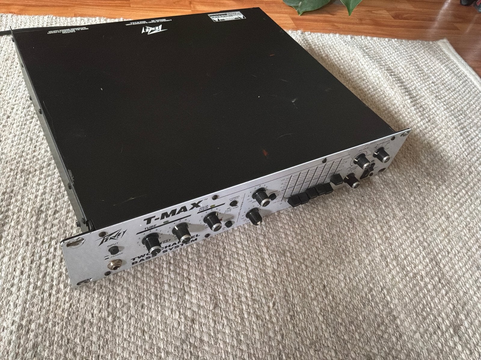 Peavey T-MAX Two Channel Bass System Basversterker, Ophalen, Gebruikt, Basgitaar, 100 watt of meer