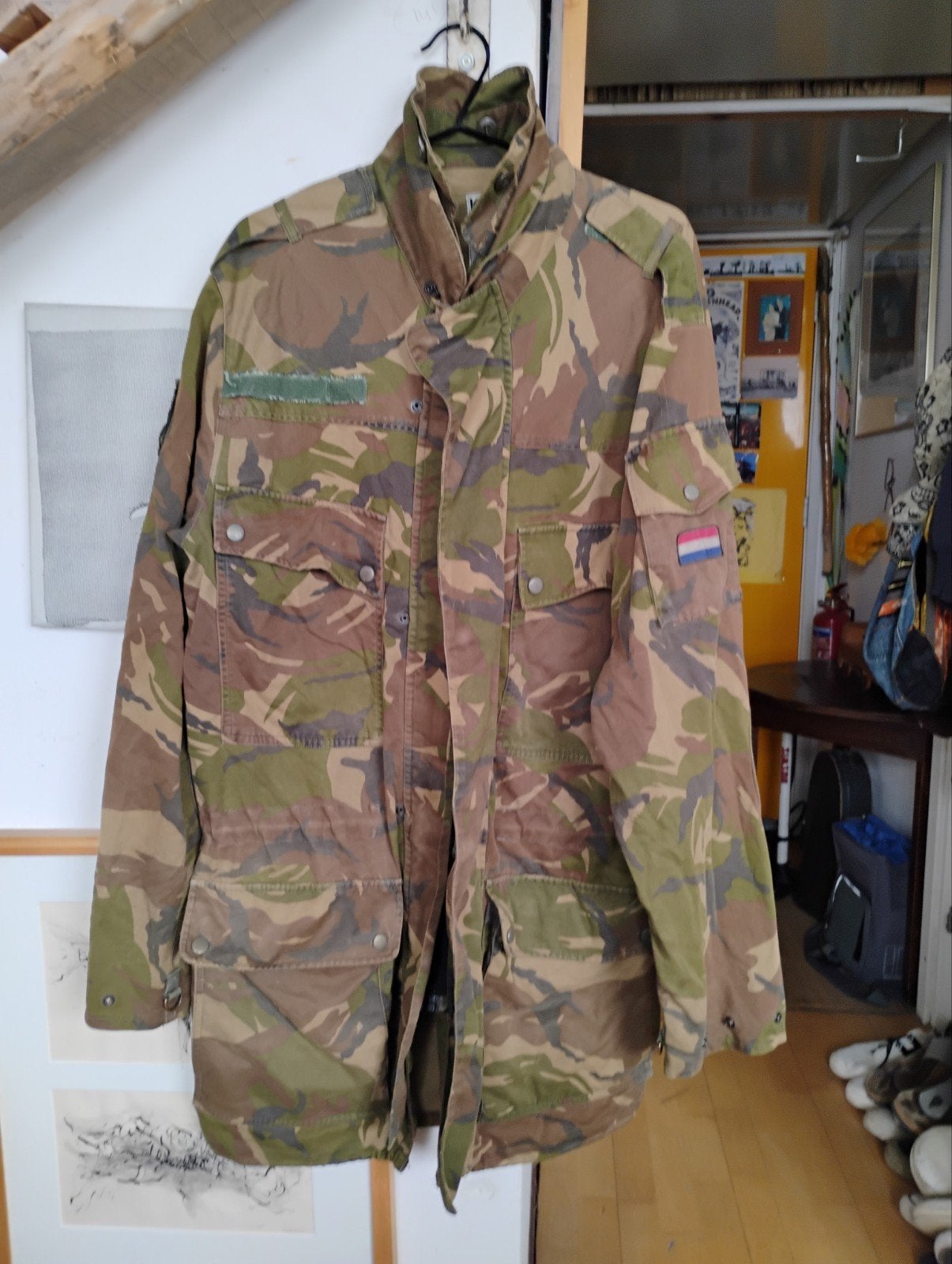 NL leger jassen en t-shirts maat xl, Verzamelen, Militaria | Algemeen, Verzenden, Landmacht, Nederland, Kleding of Schoenen