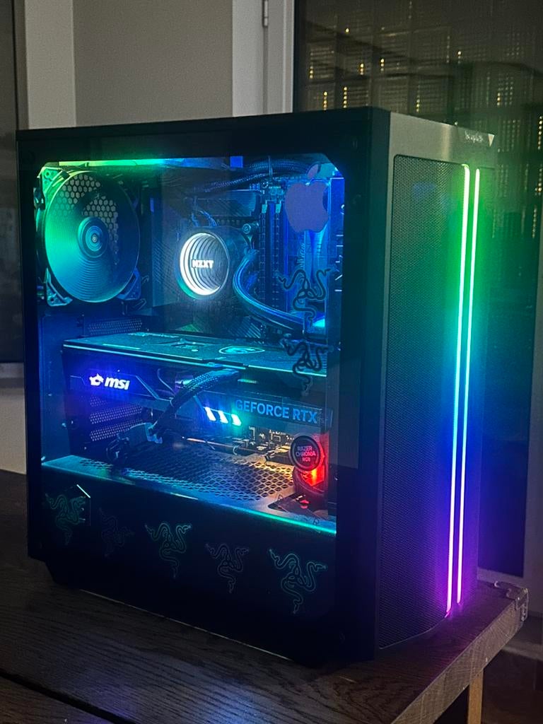 Gaming pc, Met monitor, 32 GB, Virtual Reality, Ophalen of Verzenden
