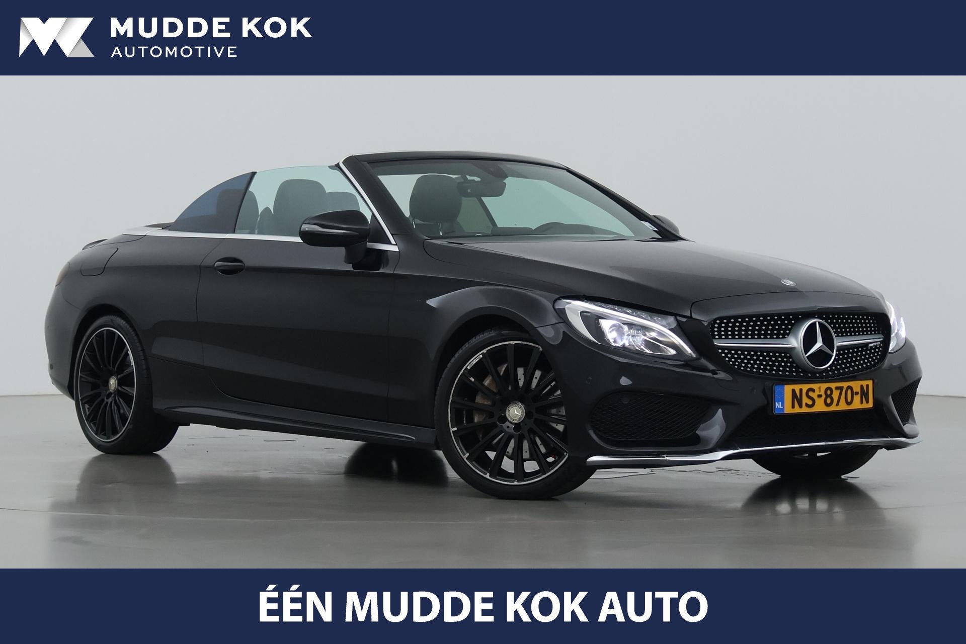 Mercedes-Benz C-klasse Cabrio 200 Edition 1 | AMG-Line | Nek, Auto's, Automaat, Achterwielaandrijving, 4 cilinders, Cabriolet