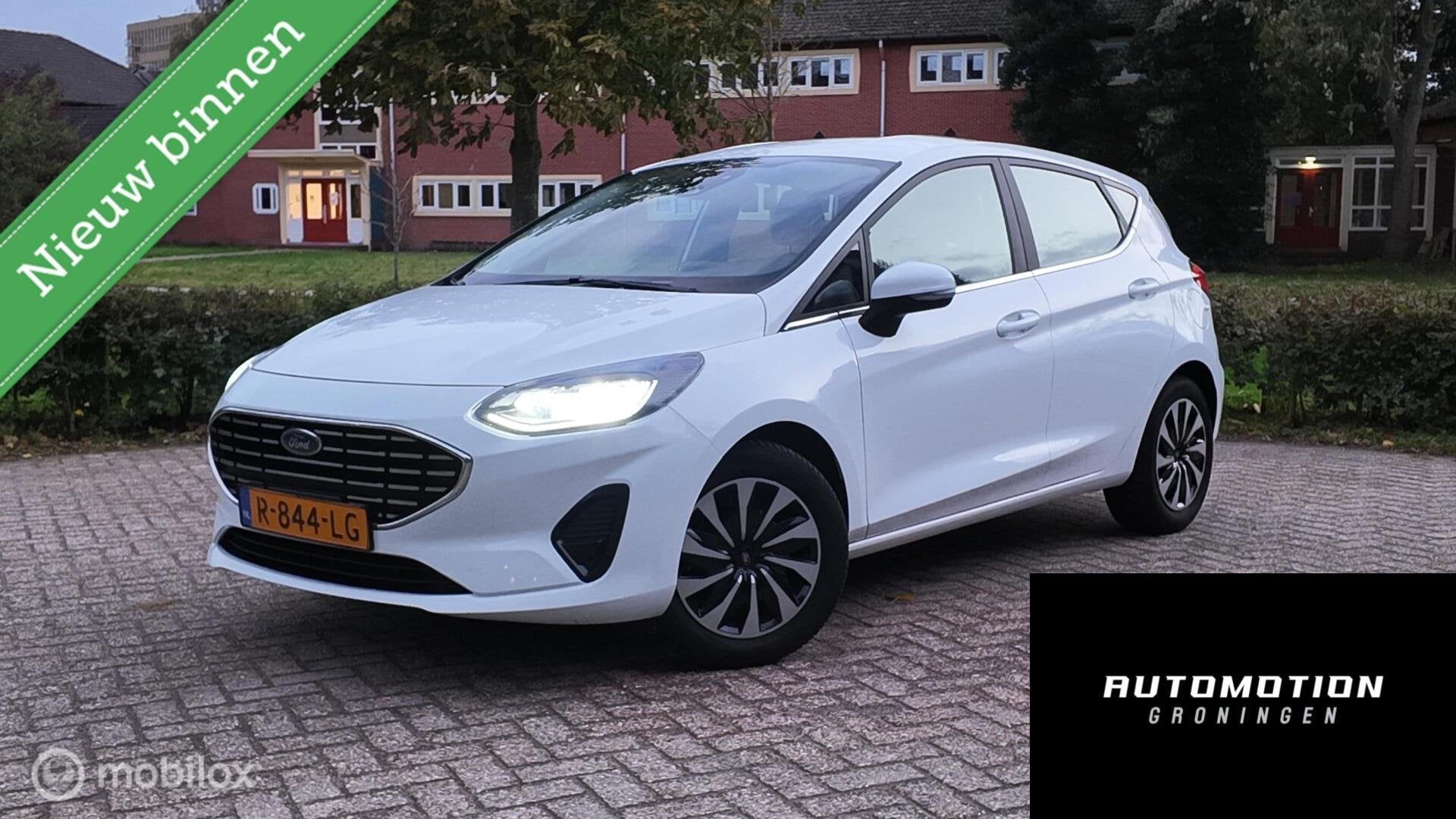 Ford Fiesta 1.0 EcoBoost Hybrid Titanium AIRCO CAR.PLAY PDC, Voorwielaandrijving, Gebruikt, Euro 6, Origineel Nederlands
