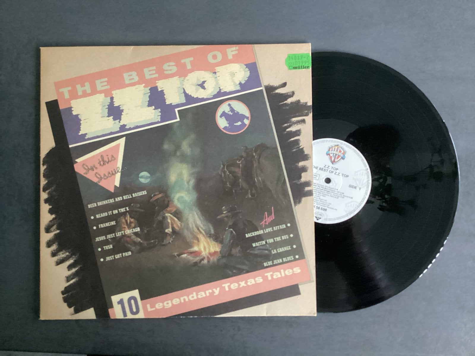 ZZ Top - The Best Of ZZ Top (LP), Cd's en Dvd's, Ophalen of Verzenden, 12 inch, LP