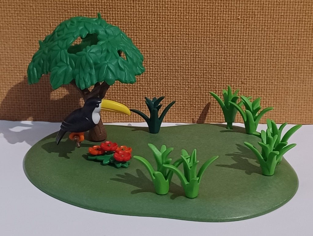 playmobil boom met kakatoe, Ophalen of Verzenden, Gebruikt, Losse onderdelen