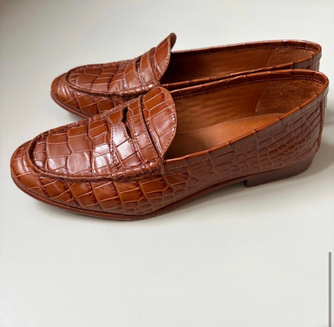 Ralph Lauren Wynnie loafers maat 36-36,5, Kleding | Heren, Ophalen of Verzenden, Zo goed als nieuw, Bruin, Loafers