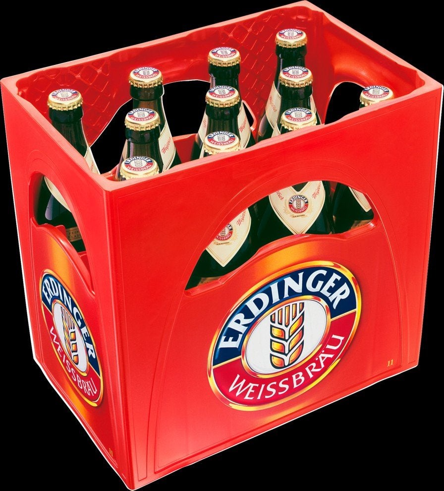 Erdinger krat 11 stuks, Ophalen, Nieuw