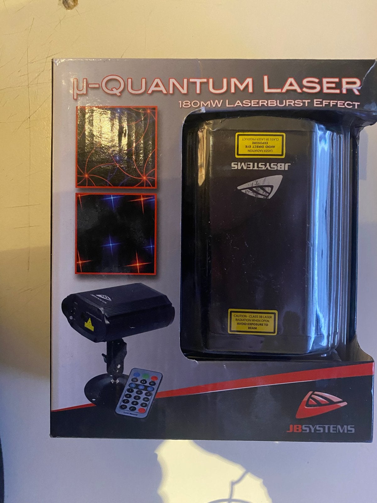 JB Systems µ-Quantum Laser Disco Lamp, Muziek en Instrumenten, Ophalen of Verzenden, Nieuw, Laser, Kleur