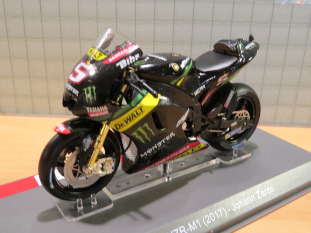 Johann Zarco Yamaha YZR-M1 2017 1:18 diecast, Hobby en Vrije tijd, Serviceclientele@altaya.be, Nieuw, Ophalen of Verzenden, Motor