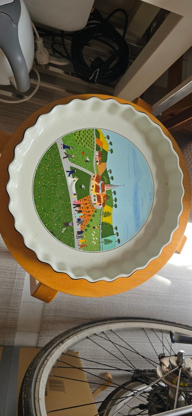 Villeroy & Boch Naif Gebaksbordje - Bruiloft Scène, Ophalen of Verzenden